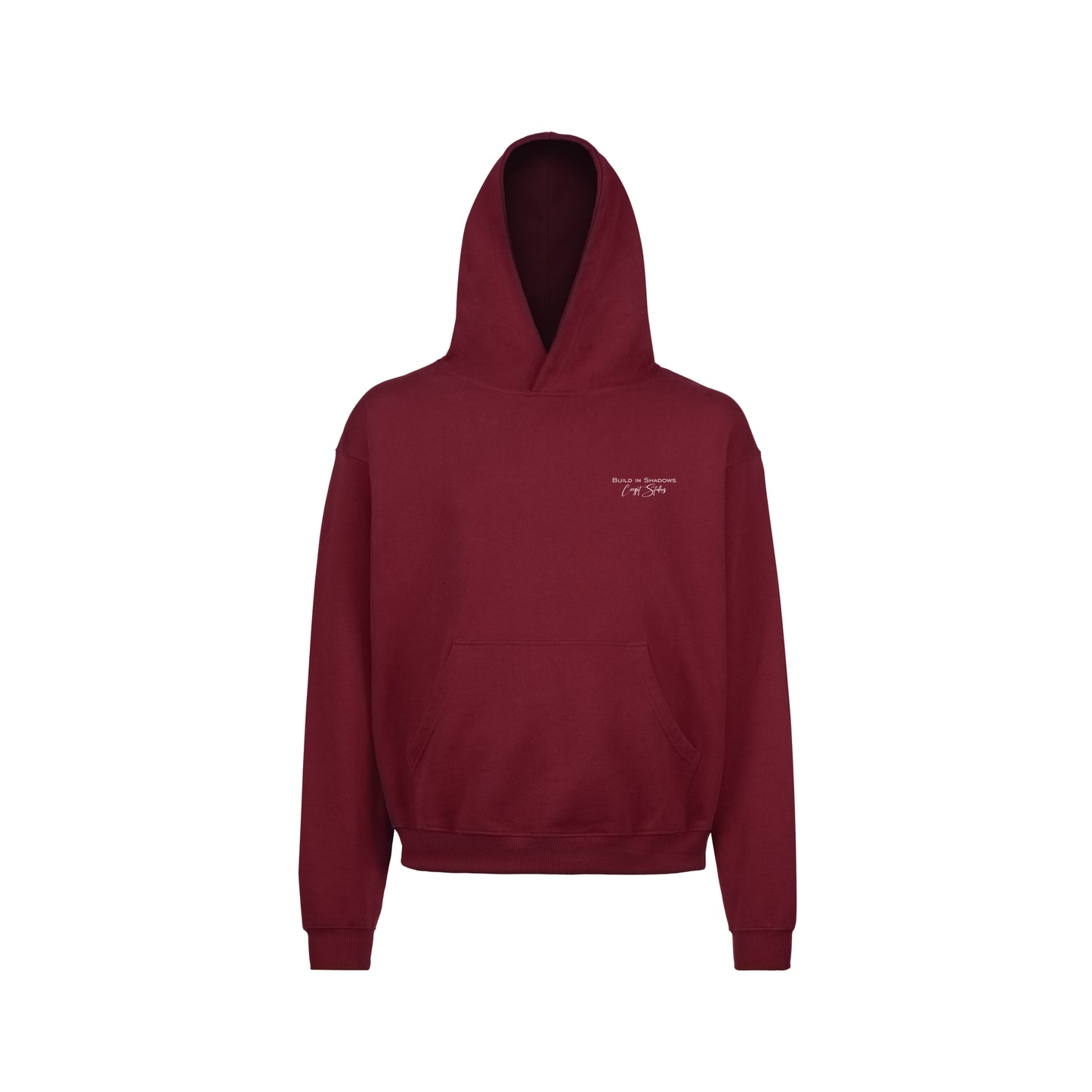 Burgundy Oversized Hoodie