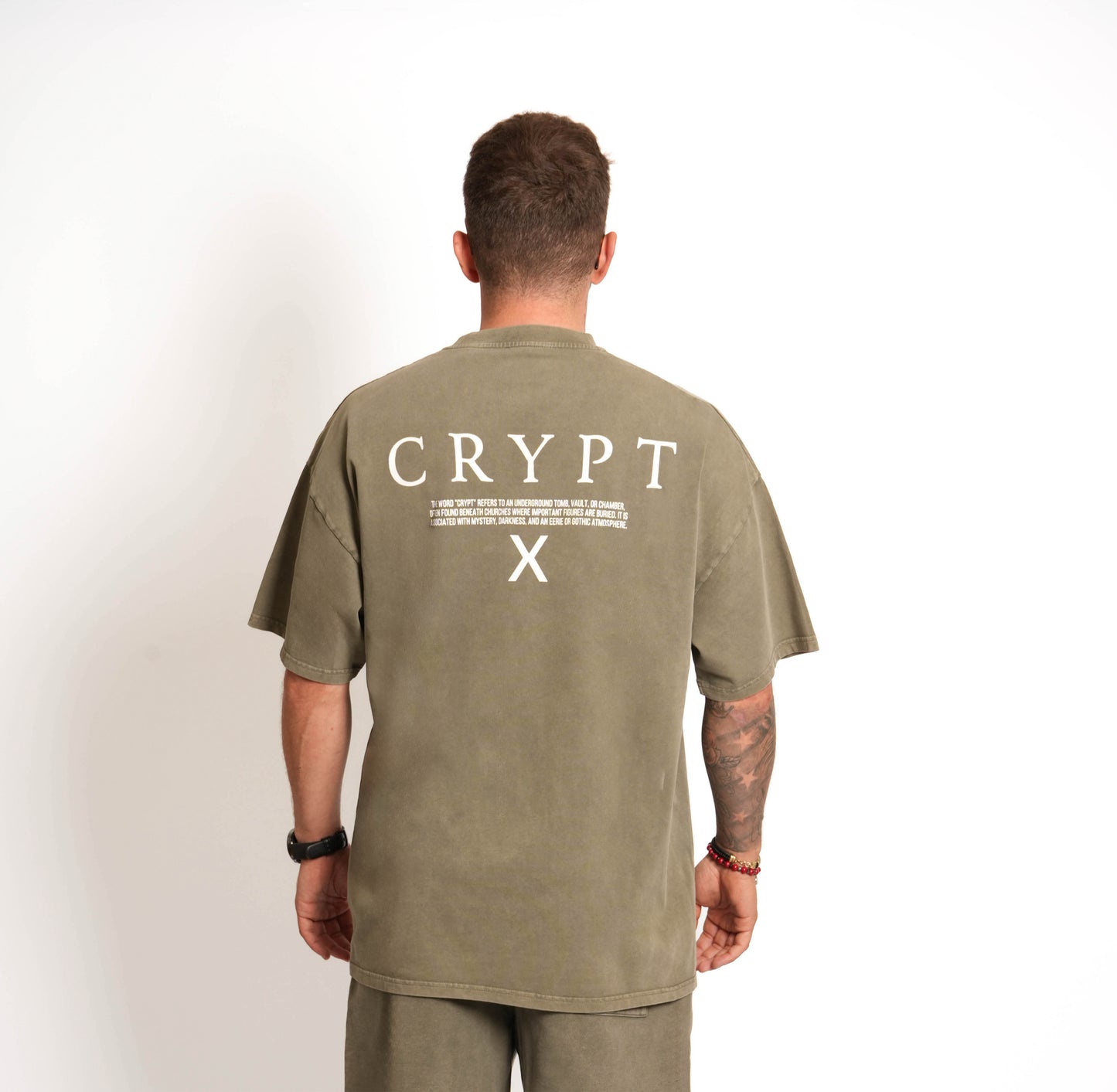 Dusty Olive Oversized Tee