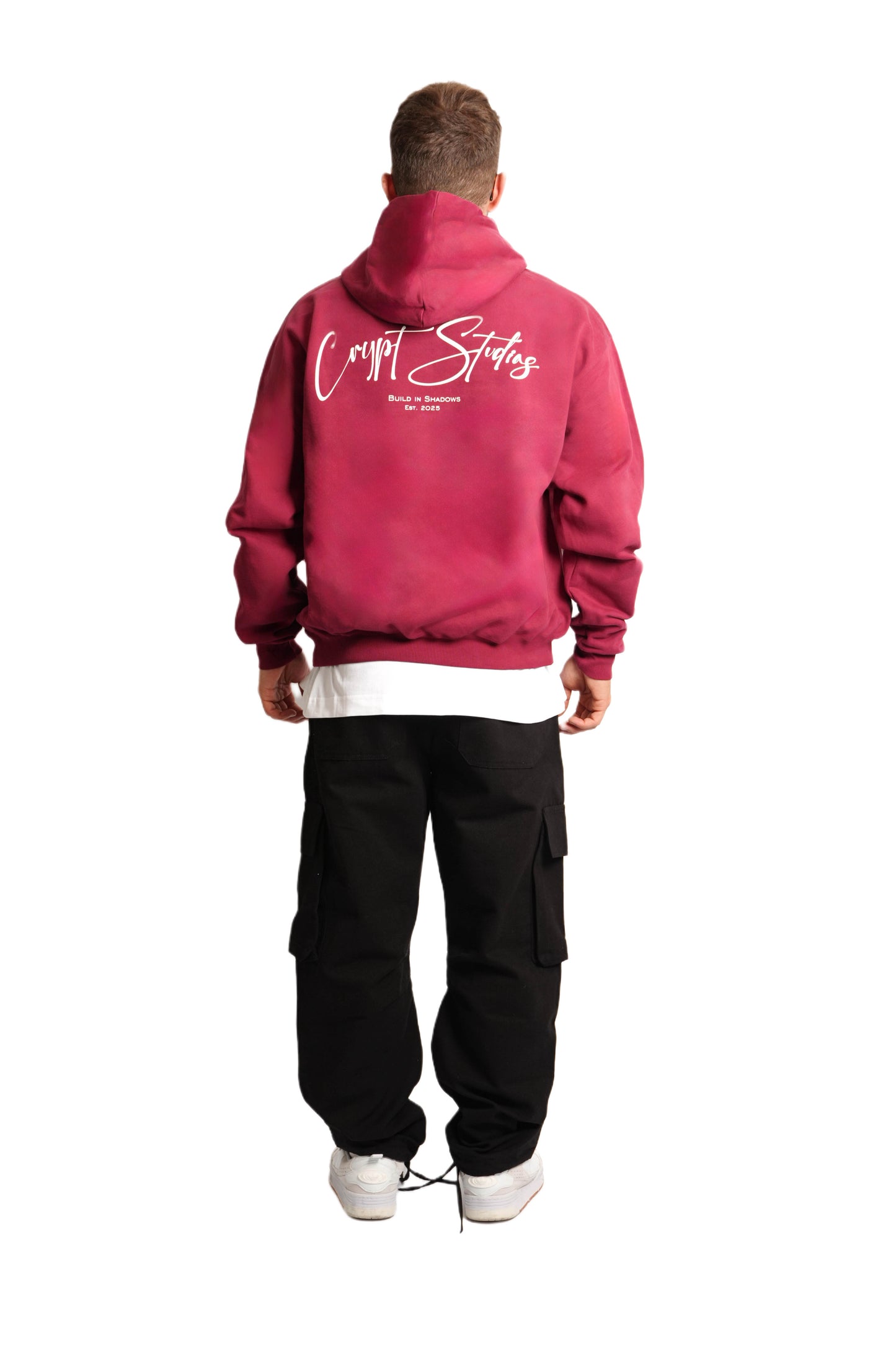 Burgundy Oversized Hoodie