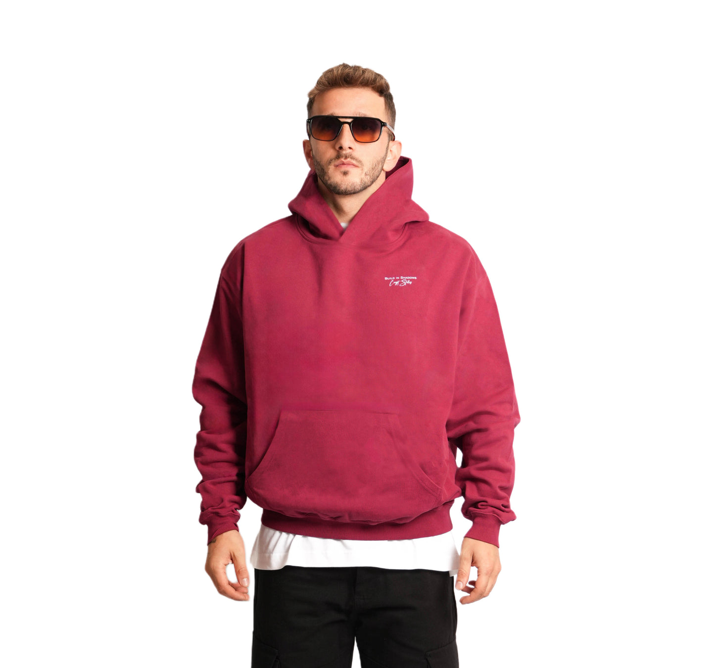Burgundy Oversized Hoodie