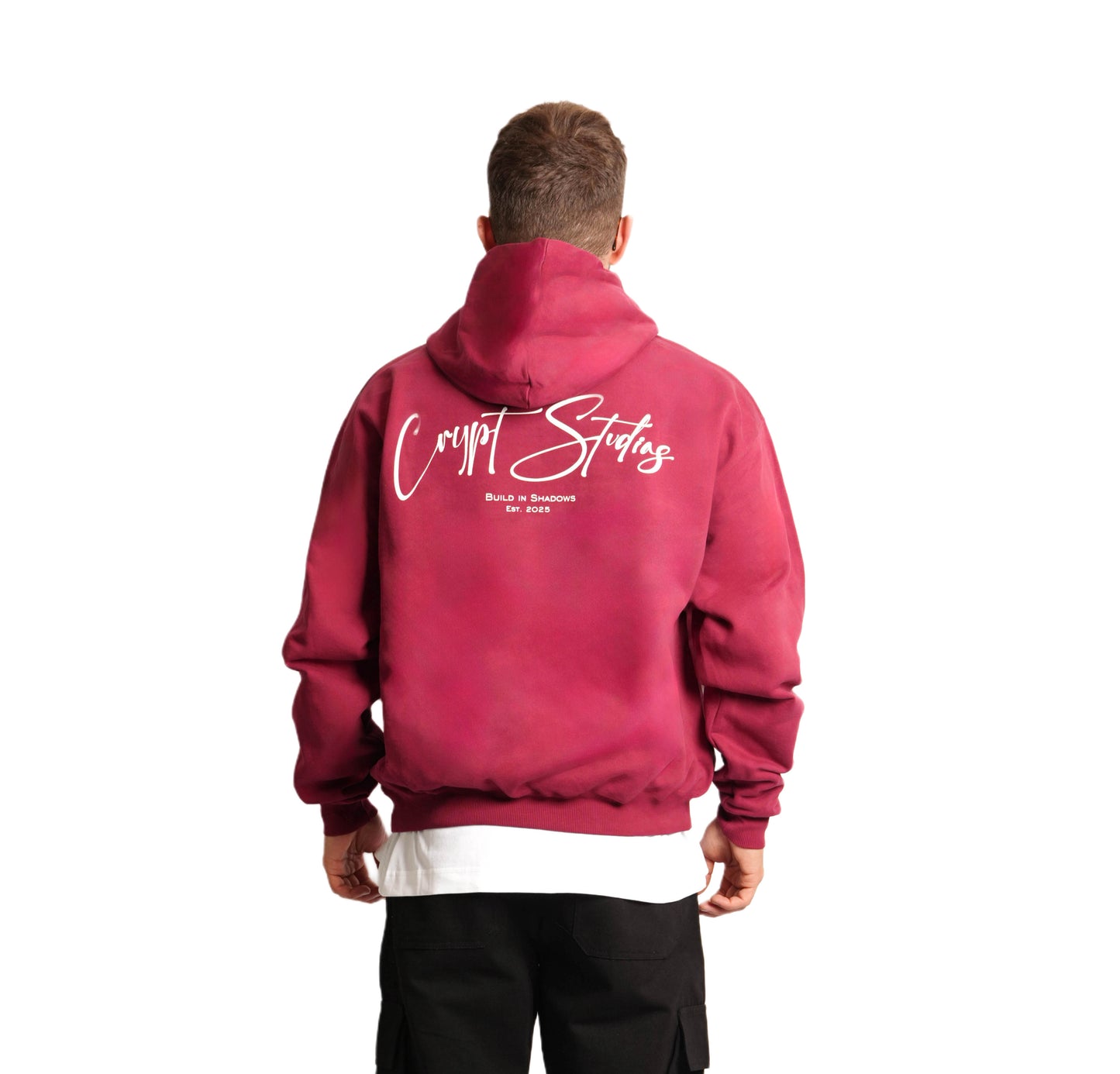 Burgundy Oversized Hoodie