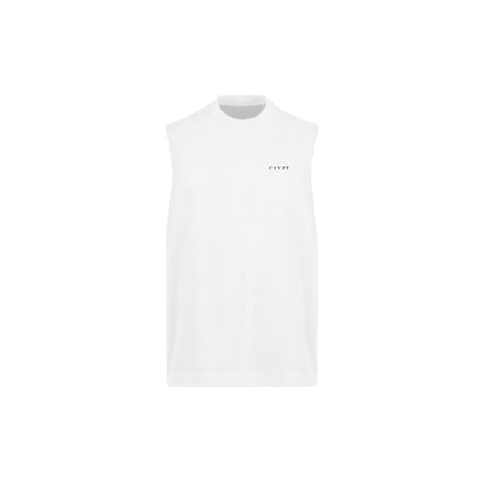 Bright White Oversized Vest.
