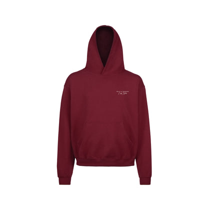 Burgundy  Oversized Hoodie