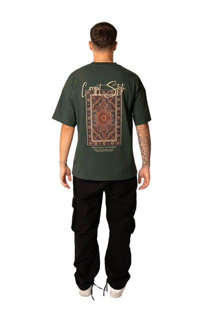 GREEN ORIENT OVERSIZED TEE
