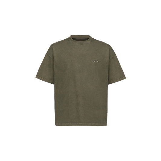 Dusty Olive Oversized Tee