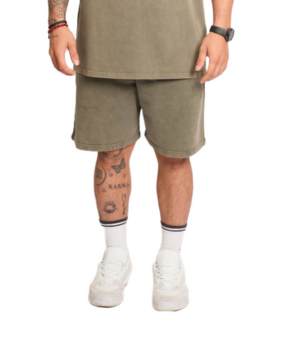 Dusty Olive Sweatshorts