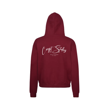 Burgundy  Oversized Hoodie