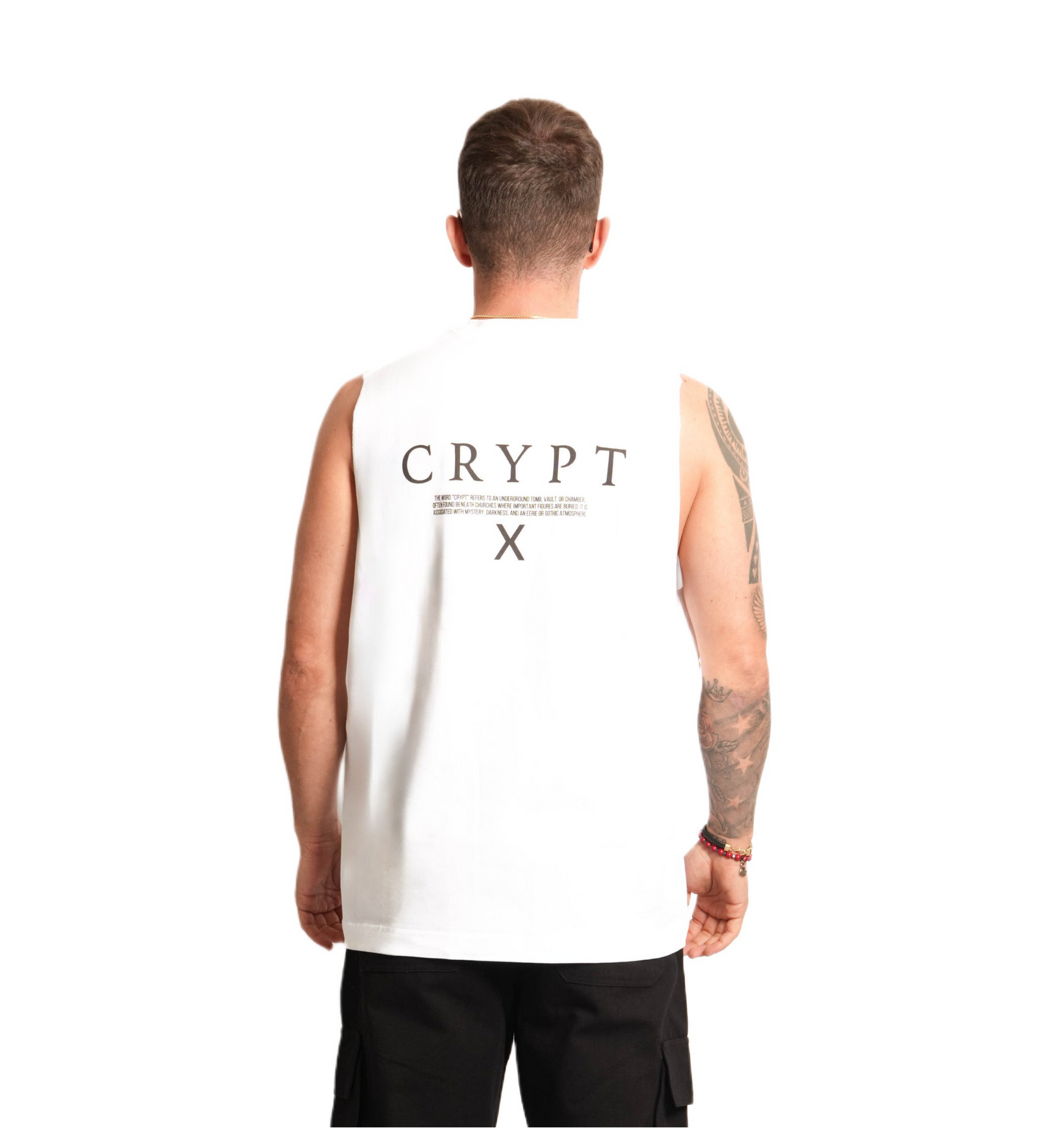 Bright White Oversized Vest.