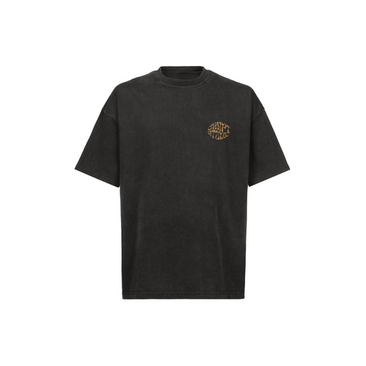 VINTAGE BLACK ORIENT OVERSIZED TEE