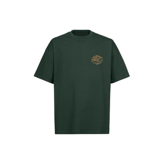 GREEN ORIENT OVERSIZED TEE