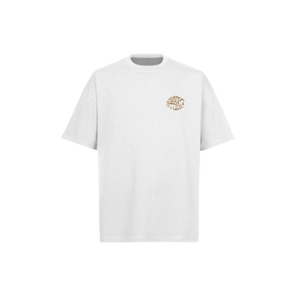 WHITE ORIENT OVERSIZED TEE